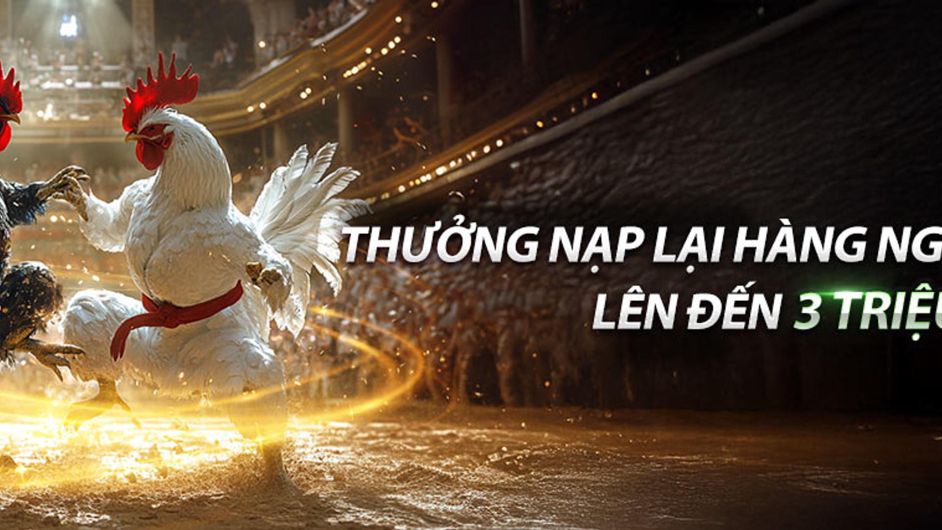 Sân khấu thể thao điện tử chuyên nghiệp với màn hình lớn và game thủ đang thi đấu, thể hiện sự sôi động của Esports.